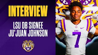 Meet AllAmerican LSU DB signee JuJuan Johnson  2024 LSU Football Signees [upl. by Payne]