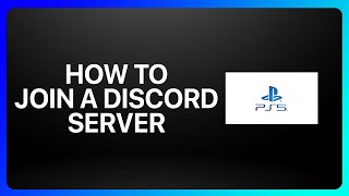 How To Join A Discord Server On PlayStation 5 Tutorial [upl. by Jandy]