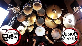 Kin  Demon Slayer OP  LiSA  Gurenge  Drum Cover Studio Quality [upl. by Ahcropal]