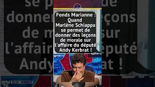 QUAND MARLÈNE SCHIAPPA SE PERMET DE DONNER DES LECONS DE MORALE SUR LAFFAIRE DU DÉPUTÉ ANDY KERBRAT [upl. by Manlove38]