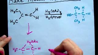 Alkene  Water Using Mercury  Alcohol [upl. by Jessie]