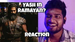 Ramayan teaser  Yash in ramayan Reaction video  PUSPAK VIMAN [upl. by Samantha]