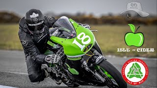 Isle of Cider Minitwin  Smashing PBs On A SV650 [upl. by Fretwell]