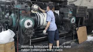 Vulcanization of rubber compounds [upl. by Euqinmod]