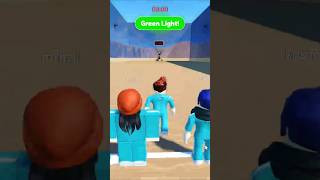 Red light green light squid game gameplay in roblox roblox shorts gaming youtube [upl. by Nnylirehs]