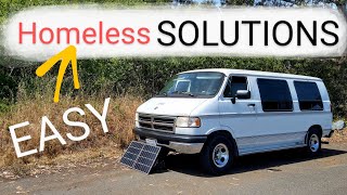 HOMELESSNESS Living in Vehicles Safe Parking  Thoughts amp SOLUTIONS  Van Life [upl. by Faun843]