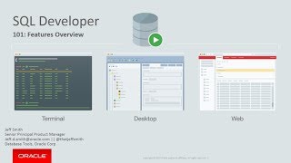 Oracle SQL Developer Product Demonstration [upl. by Vin636]