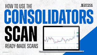 The Consolidators  ReadyMade Scan  Tutorial  STOCKSCANS  SOIC [upl. by Ginni]