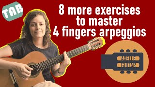 How to master guitar arpeggios  Module 3 by Axelle Guitar [upl. by Lotta469]