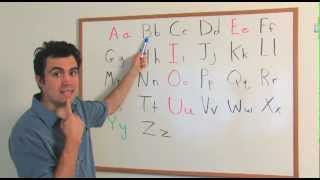 The English Alphabet ABC  Learn English Speak English [upl. by Petrie]