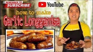 How to make Vigan Longganisa Garlic flavor [upl. by Lobel]