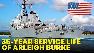 USA the service life of 12 Arleigh Burke destroyers will be extended [upl. by Sel]