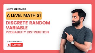 A LEVEL MATH  Probability and Statistics S1  Discrete Random Variable Probability Distribution [upl. by Anialam479]