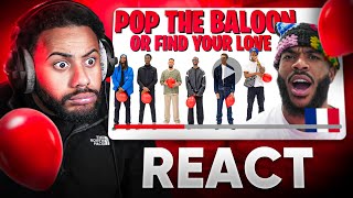 JE REACT À POP THE BALOON OR FIND YOUR LOVE jai trop rigolé [upl. by Atteuqehs657]