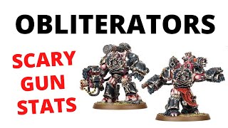 Obliterators BUFFED  Heavy Firepower that Shoots in Combat [upl. by Aerdnahs]