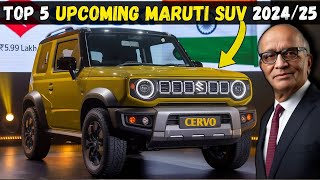 Top 5 Upcoming Maruti Suzuki Cars in India 2024 [upl. by Musetta563]