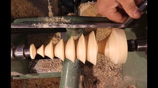 Woodturning  Project That Sells  How To Fund Your Shop  Hobby  Christmas Trees [upl. by Jariv353]