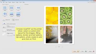 Convert images to PDF using Picasa [upl. by Adim233]