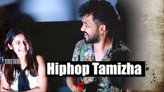 HIPHOP TAMIZHA ADHI meets his fans at Kerala Anikha Surendran new Tamil movie PTSir [upl. by Annahtur251]