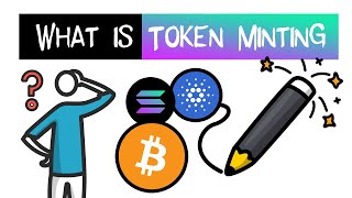 Crypto Education  Token Minting Explained  Animation  Cryptomatics [upl. by Aikram]