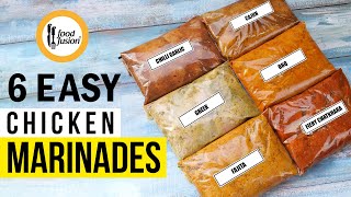 6 Chicken Marinades amp Cooking Methods  Make and Freeze Ramadan Recipes By Food Fusion [upl. by Elleda]