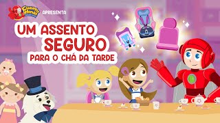 Clubinho Honda Aventuras no trânsito  Episódio 11 – Um Assento Seguro para o Chá da Tarde [upl. by Kiryt]