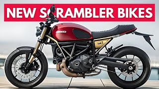 7 New Scrambler Motorcycles For 2023 [upl. by Anawik]