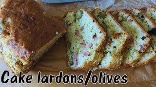 RECETTE  CAKE LARDONSOLIVES [upl. by Denny971]