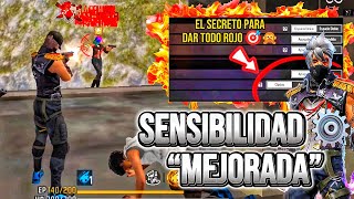 SENSIBILIDAD ⚙️ MEJORADA para pegar todos los TIROS A LA CABEZA EN FREE FIRE NUEVA ACTUALIZACIÓN2024 [upl. by Imogen]