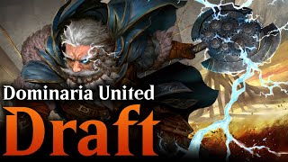 Dominaria United Quick Draft 12  Magic Arena [upl. by Aihsiym963]