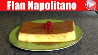 Flan Napolitano Postre Facil  Recetas en Casayfamiliatv [upl. by Dulcy]