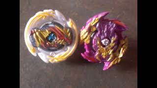 Beyblade Burst Battle FIRST EVER MATCH DEVOLOS VS BALKESH Glyph Devolos D5 Vs Zone Balkesh B5 [upl. by Marela]