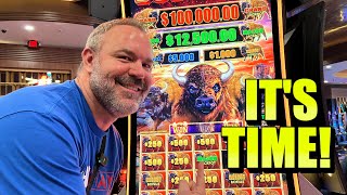 The BIGGEST Major Jackpot On Buffalo Link [upl. by Ilrahc621]