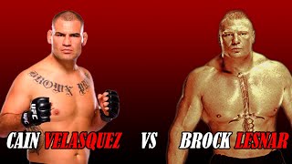 Why Cain Velasquez vs Brock Lesnar Was The Coolest Thing Ever [upl. by Anaeel42]