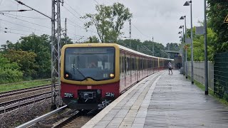 SBahn Berlin  Mitfahrt in der S25 von Berlin AltReinickendorf bis Hennigsdorf in der BR 481 3068 [upl. by Thayne]