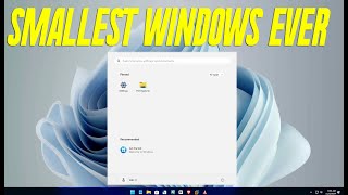 Install The Smallest Windows 11 23H2 on Any PC [upl. by Gianina]