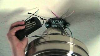 How To Install a Ceiling Fan With Remote Control [upl. by Mariano759]