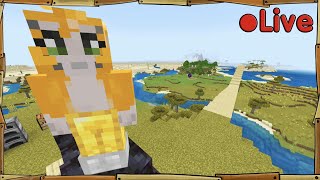 Relearning Minecraft  House On A Hill  🔴 Live [upl. by Eitteb802]