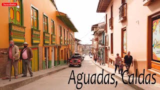 AGUADAS CALDAS Caminando Walking Tour [upl. by Ehlke]