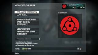 Black ops emblem Mangekyou sharingan Madra turtorial [upl. by Euqinotna]