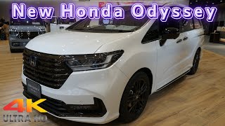 ホンダ新型オッデセイ2024年アブソルートEX  NEW 2024 HONDA ODYSSEY Absolute EX Black Edition  New Honda Odyssey 2024 [upl. by Asillam]