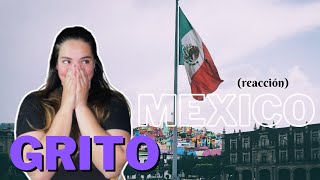 REACCIÓN  El grito de México  15 de septiembre [upl. by Gerc]