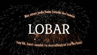 Lobar ismiga video [upl. by Naggem]