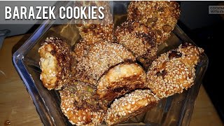 Barazek  Arabic cookies  Arabic recipes [upl. by Eelinnej]