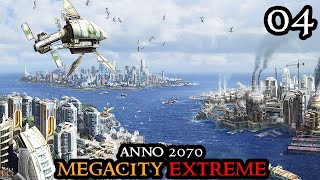 Pure CHAOS  Anno 2070 Megacity EXTREME  Ultra HARD Settings amp Keto  City Builder Part 04 [upl. by Joann]