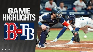 Red Sox vs Rays Game Highlights 91924  MLB Highlights [upl. by Gwenora]