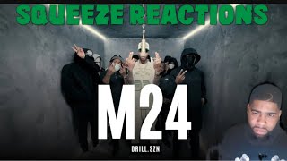 M24  SZN Freestyle S1E1  Drill SZN Squeeze Reactions [upl. by Shauna]