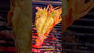 Roasted delicious lobster shorts shortvideo trending foryou lobster roast food seafood [upl. by Nylrem]