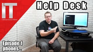 Help Desk Training  Answering the Phone  Episode 1 [upl. by Yattirb]