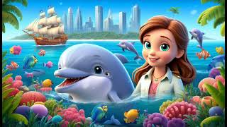 Dolphins in the Ocean Sofia’s First Time SingAlong Kids Cartoon Super Song [upl. by Avi]